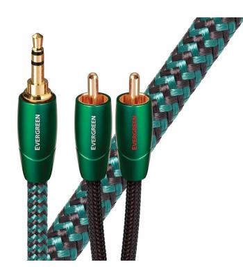 AudioQuest Evergreen 3.5mm to 2 RCA Cable